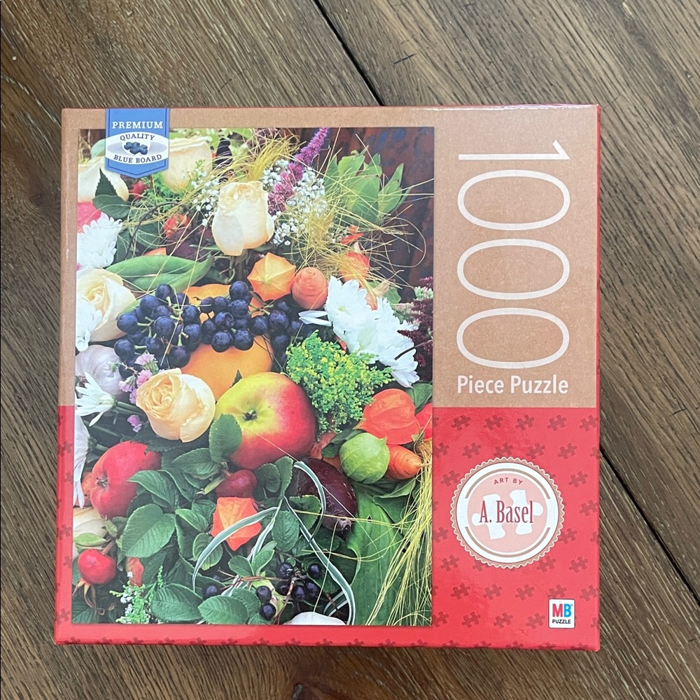 A. Basel 1000 Piece Puzzle with Fruit and Flowers